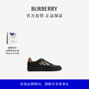 博柏利（BURBERRY）【明星同款】男鞋 皮革拼格纹 Terrace 运动鞋