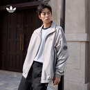 adidas通勤百搭三条纹休闲运动夹克外套男女春新款阿迪达斯三叶草