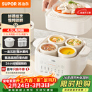 苏泊尔（SUPOR）电炖盅电炖锅隔水炖家用全自动煲汤炖汤锅陶瓷燕窝炖盅4.5L蒸炖一体多功能锅3-4人 DZ25FC873