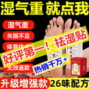 同仁堂老北京艾草足贴祛湿排毒湿气排体内湿寒艾元气茯苓八珍去湿气暖 一盒装50贴【轻度湿气】