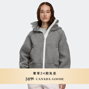 加拿大鹅（Canada Goose）Chilliwack女士白标羊毛抓绒外套飞行员夹克 7102WW 9099 灰色 S