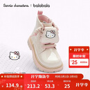 巴拉巴拉童鞋儿童靴子马丁靴女童秋冬短靴潮流【三丽鸥IP】