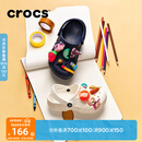 CROCS卡骆驰贝雅儿童洞洞鞋户外包头童鞋沙滩鞋凉鞋拖鞋/207013/207012 深蓝色-410 28 (165mm)