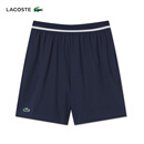 LACOSTE法国鳄鱼男装26春季新款德约科维奇系列运动短裤|GH7413 525/藏青色/白色 L