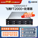 超越申泰飞龙RM5000-F国产信创服务器主机FT2000+64核/512G/2*1T+5*20T/2G/正版银河麒麟V10 GFB