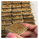 初啸镀金废料镀金针老镀金材料镀金插针镀金CPU镀金板贵金属炼金废料 30个