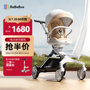 bebebus遛娃神器轻便可折叠双向可坐可躺减震高景观婴儿车溜娃口袋推车