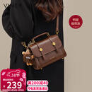 viney【陈妍希同款】包包女包牛皮斜挎剑桥包轻奢生日三八38女神节礼物
