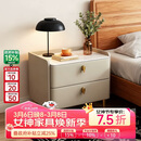 千禧华府床头柜卧室家用小型床头柜子现代简约床头储物柜轻奢风床边柜40