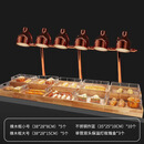 潘多拉宾兰提可logo打印自助餐保温灯酒店自助餐展示盘炸品炸货餐具加热商用 豪华套餐10