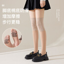 【全新升级】春夏款女士护膝保暖袜硅胶防掉筒护膝袜护膝裤袜 【拍一发三】-肤色-猫爪点胶防滑 均码