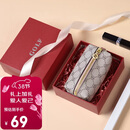 高尔夫（GOLF）钥匙包女时尚印花多功能汽车钥匙扣多功能零钱包38妇女节礼物