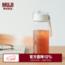 MUJI共聚酯 便携水杯高颜值透明水杯运动水杯 透明 550ml