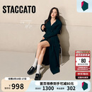 思加图杨幂同款2026春秋叶伯爵乐福鞋皮鞋女EGB60AA6 松露黑 37