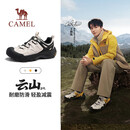 骆驼（CAMEL）王俊凯同款云山2代户外登山休闲徒步鞋男 G15AX48081 米白/黑 42