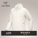 ARC'TERYX始祖鸟 INCENDO AIRSHELL HOODY 轻量 男子 风壳®夹克 ARCTIC SILK/极地白 M