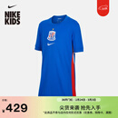 耐克2026赛季上海申花球迷版大童速干足球球衣男女童NIKE IQ0600 444钴蓝色/智利红/白 160 XL