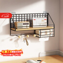 安尔雅免打孔墙上置物架客厅墙面卧室床头收纳架墙壁挂式隔板路由器架子