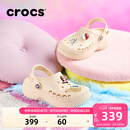 卡骆驰（CROCS）贝雅云彩女士洞洞鞋户外休闲鞋|208186 冬日白-11S 38 (240mm)