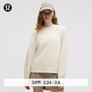 lululemon丨Scuba 女士超宽松款套头卫衣 *文字徽标 LW3JDBS 浅象牙白 M /L