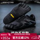 劳拉之星室内健身训练五指鞋男赤足轻便运动跑步鞋健身休闲鞋 42码