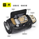 海澜之家（HLA）旅行包男士大容量多功能手提背包双肩斜跨包出差旅游运动健身包