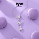 APM Monaco【38女神节礼物】六芒星项链女送女友毛衣链礼物