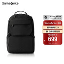 新秀丽（Samsonite）双肩包时尚商务电脑包通勤大容量背包黑色 15.6英寸 NX5*09001