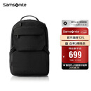 新秀丽（Samsonite）双肩包时尚商务电脑包通勤大容量背包黑色 15.6英寸 NX5*09001