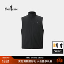 比音勒芬【Octa®仿棉蓄热里布】2026春季新款男士轻量环保保暖马甲外套 07黑色 2XL