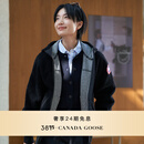 加拿大鹅（Canada Goose）Simcoe 女士羊羔绒连帽衫羊毛抓绒夹克大鹅外套 7016W 61 黑色 L