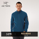 ARC'TERYX始祖鸟 COVERT CARDIGAN 保暖 男子 抓绒衫 Lodestar Heather/黑色/瀚空蓝 M