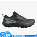 萨洛蒙（Salomon）男鞋越野跑鞋户外休闲跑鞋GENESIS GORE-TEX新款运动鞋透气徒步 Black / Green黑绿色 耐磨透气 9.5 /43 1/3码