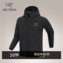 ARC'TERYX始祖鸟 EMBLEM FLEECE FULL-ZIP HOODY 男子 抓绒衫 Black/黑色 S