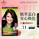 施华蔻（Schwarzkopf）怡然染发霜3.0/9羊绒脂深棕 染发剂染发膏黑茶色男女盖白热门商品