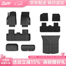 3W适用于特斯拉焕新版ModelY专用TPE汽车脚垫25款标配五件套