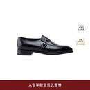 JOHN LOBB春夏新品【臻贵典藏】SALFORD 牛皮 男士单搭扣牛津鞋 黑色 41