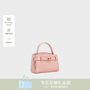 CHARLES&KEITH鳄鱼纹凯莉包手提斜挎婚包包女包生日女神节礼物CK2-50270880-1 粉红色Pink S