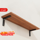 安尔雅墙面搁架墙上置物架宿舍木板挂墙书架隔板路由器置物架