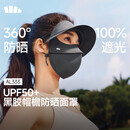 蕉下（beneunder）脸基尼女帽檐全脸防晒面罩防晒口罩防紫外线