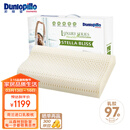 邓禄普（Dunlopillo）斯琳拉邂逅波浪枕荷兰进口特拉雷Talalay天然乳胶枕物理发泡工艺 