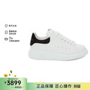 亚历山大麦昆（Alexander McQueen）情人节礼物 AMQ女款系带小白鞋阔型休闲运动鞋 黑色/白色 38