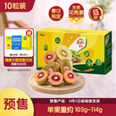 佳沛（zespri）新西兰 新果季海运 红奇异果10粒 单果103-114g 猕猴桃