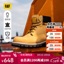卡特（CAT）经典大黄靴马丁靴男鞋牛皮面固特异春季户外工装靴P725756P1EDC25 经典款 42