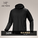 ARC'TERYX始祖鸟 SIMA HOODY 轻量 男子 风壳®夹克 BLACK/黑色 S