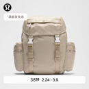 lululemon丨Wunderlust 小款背包 拒水 LU9COIS 橡木棕/银 O/S