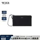 途明（TUMI）VOYAGEUR 女士高端时尚手拿包黑色拼烟枪色礼物