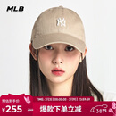 MLB帽子男女棒球帽时尚休闲鸭舌帽软顶女神节礼物3ACP7701N-50BGS