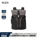 途明（TUMI）ALPHA BRAVO男士双肩包翻盖大容量双肩背包炭黑色 礼物