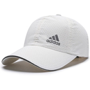 LEP-Adidas阿迪帽子男夏季网眼速干棒球帽女户外遮阳防晒鸭舌帽运动 阿迪达斯三叶草网眼AD白色 阿迪达斯三叶草可调节（55-60cm）
